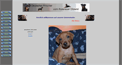 Desktop Screenshot of lars-pinscher.de